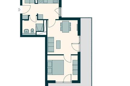 Sonnige 2-Zimmer-Wohnung im 3. OH mit Balkon in Friedenau - Berlin Tempelhof-Schöneberg