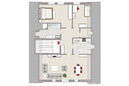 Helle 3-Zimmer-Wohnung mit überraschender Weite - Dinkelsbühl