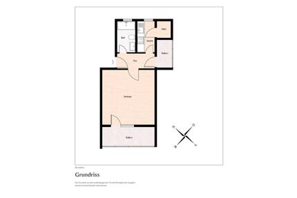 Möblierte 1-Zimmer-Wohnung - 580,00&nbsp;EUR Kaltmiete, ca.&nbsp; 35,00&nbsp;m&sup2; in Lindenberg im Allgäu (PLZ: 88161)
