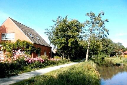 Nordsee Urlaub Ferienwohnung Urlaub mit Hund Hundeurlaub Garten - Ihlow