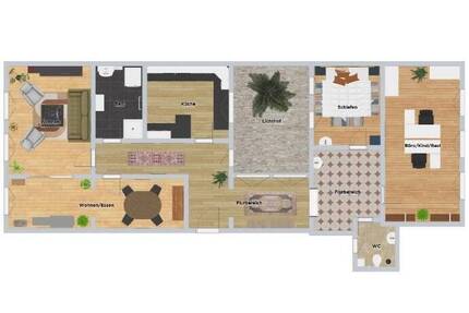 ZENTRAL WOHNEN! Charmante, sanierte 3 ZW (2. OG, leider ohne Balkon, ideal zum Wohnen und Arbeiten) mit Einbauküche in der südwestlichen Altstadt. - Nürnberg Lorenz