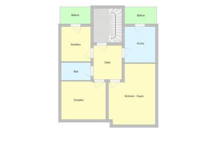 Schöne Wohnung mit zwei Balkonen in guter Stadtlage - Zweibrücken