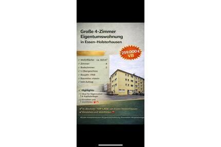 Großzügige 4-Zimmer Wohnung in Essen-Holsterhausen – Top Lage! - Pulheim