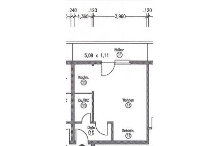 Provisionsfreie 1-Zimmer-Anlage mit Top-Mieter - Duisburg Laar