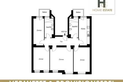 Wohnung zum Kaufen in Leipzig 359.000,00 € 125 m²