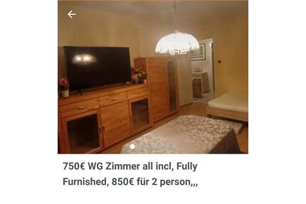 WG Zimmer All inclusive voll mobiliert - Hamburg Billstedt