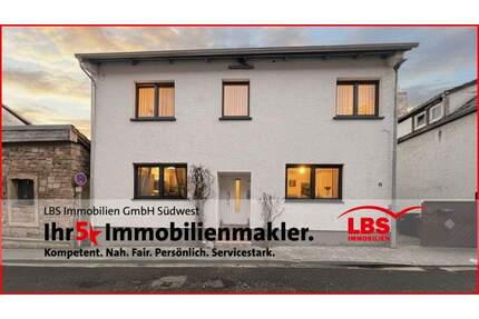 Gemeinsam Wohnen undoder Clever Vermieten modernisiertes Zweifamilienhaus in Fürfeld