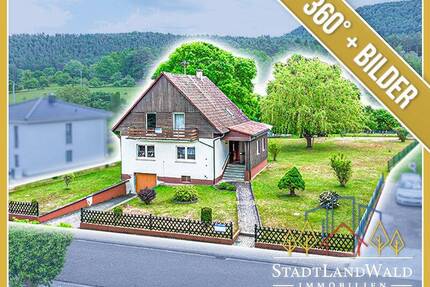 Viel Platz für Familie, Garten und Erholung - Einfamilienhaus am Feldrand mit Ausblick - Fischbach bei Dahn Petersbächel