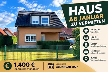 Einfamilienhaus mit Garten in Luckau