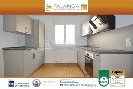 Falanga Immobilien - gemütliche & neuwertige Wohnung mit EBK im familiären 2-FH in guter Draiser Lage - Mainz / Drais