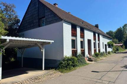 Achtung Naturliebhaber ! großes Grundstück mit Schwimmteich und 2-Familienhaus ! - Niedermohr-Schrollbach