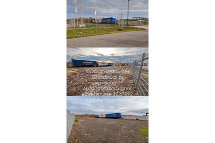 Unbebautes Grundstück 1500qm im Gewerbegebiet Kirchheimbolanden - Alzey