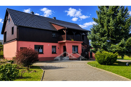 Willkommen im Grünen! Ländliche Terrassenwohnung mit Garten und Garage - Großschirma Großvoigtsberg