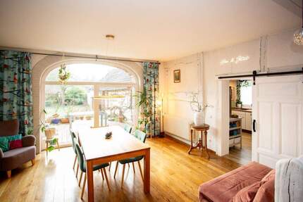 Charmante Haushälfte mit Fachwerk-Interieur: Umfassend renoviert und top in Schuss! - Bohmte