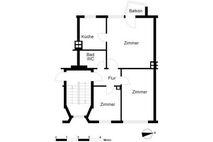Wohnung zum Mieten in Bremerhaven 333,00 € 54.5 m²