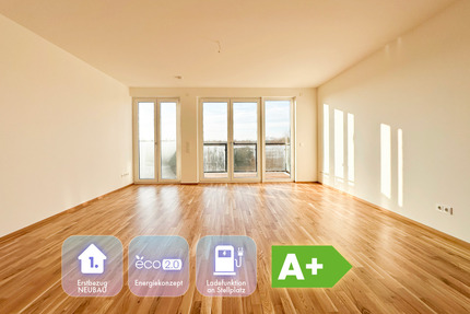 *** RICHTIG COOLE Maisonette * Grundriss * 3 Zimmer * Neubau mit KÜHLFUNKTION * Wärmepumpe *** - Leipzig Nordwest