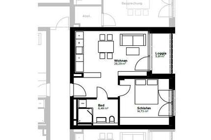 Wohnung zum Mieten in München 1.760,00 € 50.39 m²