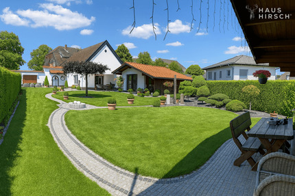 Exklusives Einfamilienhaus mit weitläufigem Garten und baureifem Bauland - Schermbeck Bricht