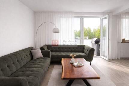 Top!! Vermietete 3-Zimmer-Etagenwohnung mit Balkon - Frankfurt am Main Eckenheim