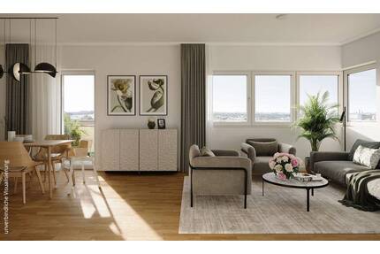 Glücklich wohnen im Eigentum! Neubauwohnung mit 3 Zimmern und großem Balkon in zentraler Lage - Leipzig Zentrum-Südost