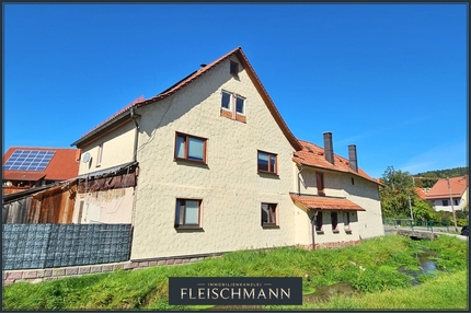 Charmantes Fachwerkhaus mit saniertem Wohnbereich, Terrasse und vielfältigem Gestaltungspotenzial - Schmeheim