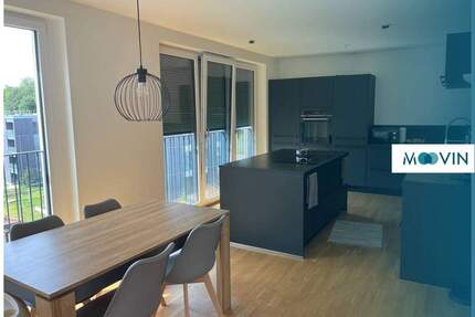 Elegante 4-Zimmer-Penthousewohnung mit Stil: EBK, Tageslichtbad, bodentiefe Fenster & Balkon - Ulm Mitte