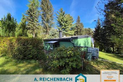 Wohnen wie im Urlaub! Waldgrundstück mit zwei Bungalows, Gästehaus usw. in 06905 Moschwig zu verkaufen! - Bad Schmiedeberg