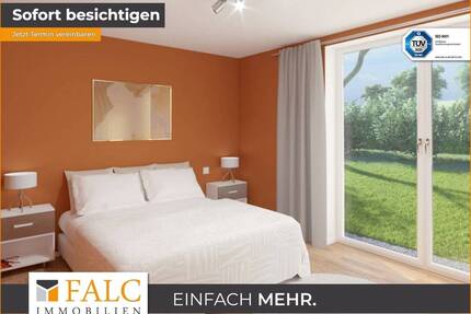 Charmante Erdgeschosswohnung mit Gartenanteil - Erstbezug! - Aindling