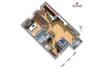Wohnung zum Mieten in Kiel 1.365,00 € 82.21 m²