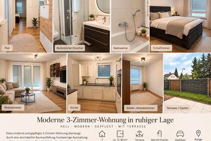 3Zi.Wohnung in Crailsheim - 1.100,00&nbsp;EUR Kaltmiete, ca.&nbsp; 69,00&nbsp;m&sup2; in Crailsheim (PLZ: 74564)