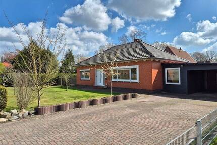 Gemütlich wohnen in Cleverns - Bungalow auf kleinem, schönen Grundstück - Jever Cleverns-Sandel