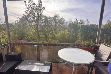 4-Zimmer-Wohnung mit Weitblick ins Grüne und Abendsonne - Augsburg Pfersee