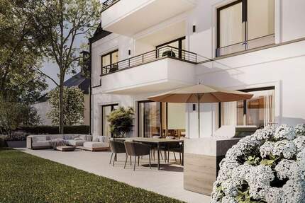 Gartenwohnung im Neubauprojekt HAUS THELEMANN - München Untergiesing-Harlaching