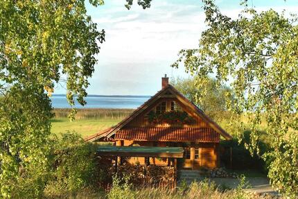 Traumgrundstück mit Finnischem Blockhaus und Meerblick - Ueckermünde