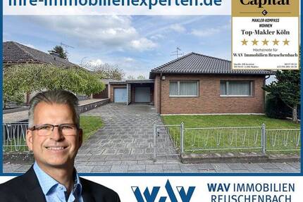 BADORF: Freistehender Bungalow in Waldnähe mit schönem Grundstück - Brühl