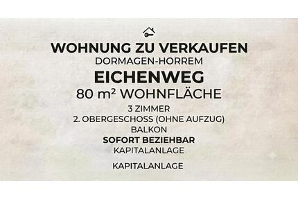 Vermietete 3-Zimmer Wohnung mit Balkon in Dormagen-Horrem
