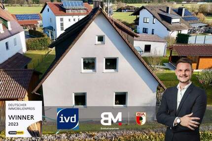 Ihr neues Zuhause in Mindelzell - Doppelhaushälfte mit Garten und zwei Garagen - Ursberg / Mindelzell