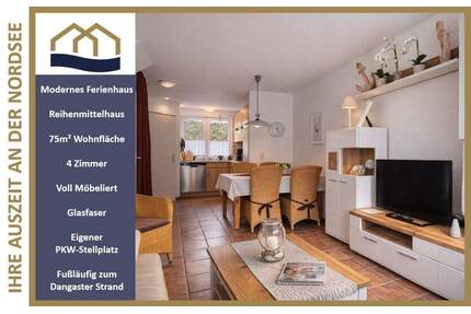 Modernes Ferienhaus in ruhiger Lage von Dangast: Fußläufig zum Nordseestrand - Varel / Dangast