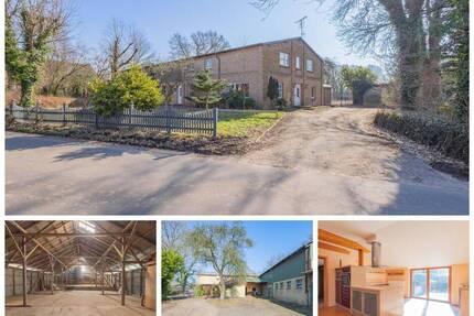 Resthof mit jeder Menge Platz: zwei Wohneinheiten, 5.360 m² Grundstück, 20x15 m Halle u. Stallungen - Erfde