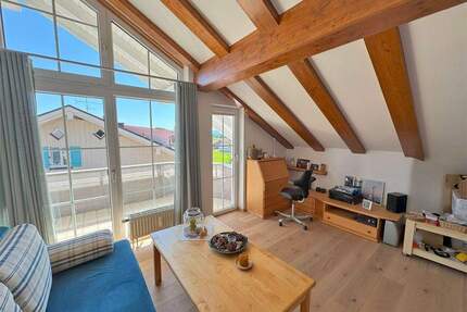 Offenes Wohnen, im modernen alpenländischen Stil, sehr große 2 Zi-DG-Wohnung - Haldenwang