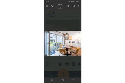 Möblierte Erdgeschosswohnug in Büsum D.