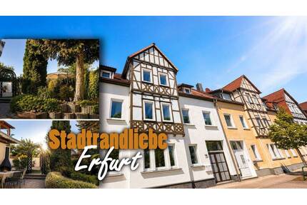 Traditionelles Mehrfamilienhaus - TOP GEPFLEGT - über drei Etagen mit Gartenidylle, Pool & Ausbaureserve - Erfurt Gispersleben