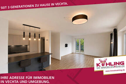 Stilvolle 4-Zimmer-Erdgeschosswohnung mit Terrasse - modern & innenstadtnah - Vechta