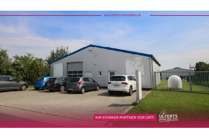 Gewerbehalle mit großer Freiflächen und Büroräumen - vielseitige Nutzungsmöglichkeiten! - Moormerland