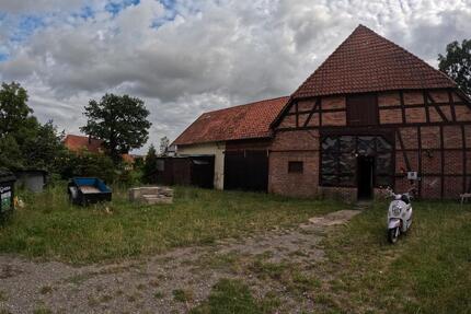 Zentrale Lage: Denkmal-Bauernhaus + Baugrundstück auf 1.800 m² - Edemissen