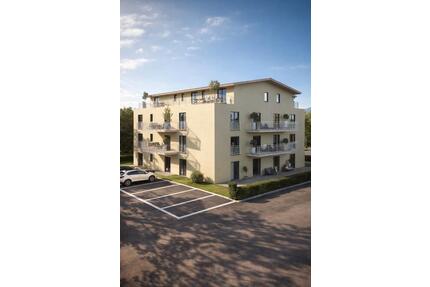 Erstbezug: Moderne 2-Zi-EG-Wohnung in Dombühl | Nahe S-Bahn