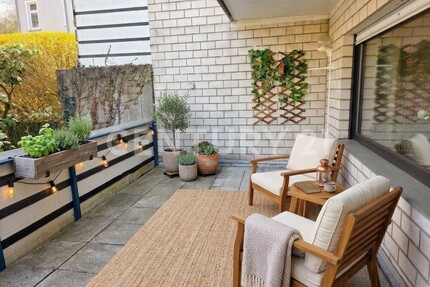 Hochparterre: Apartment mit großzügigem Sonnenbalkon in Hagen-Dahl