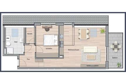 Wohnung zum Kaufen in Leinfelden-Echterdingen 455.000,00 € 67.15 m²