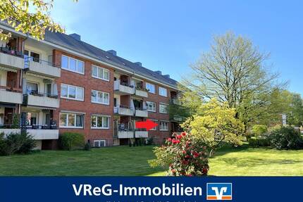 Zum Verkauf: Vermietete 3-Zimmer-Hochparterre-Wohnung mit Loggia - Itzehoe