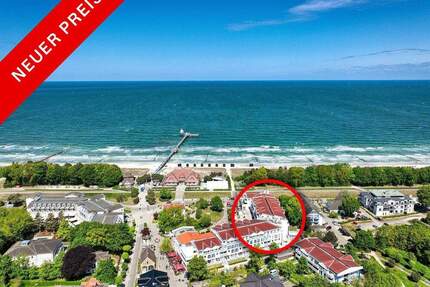 Ferienapartment mit seitlichem Meerblick - Urlaub direkt am Ostseestrand - - Ostseeheilbad Zingst